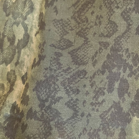 Beautiful All Saints Cami with dark green snake print - Picture 4 of 4